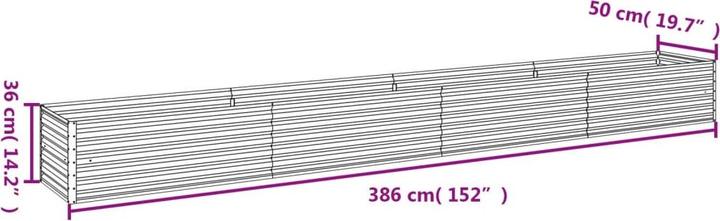 Produktbild vidaXL Hochbeet für den Garten