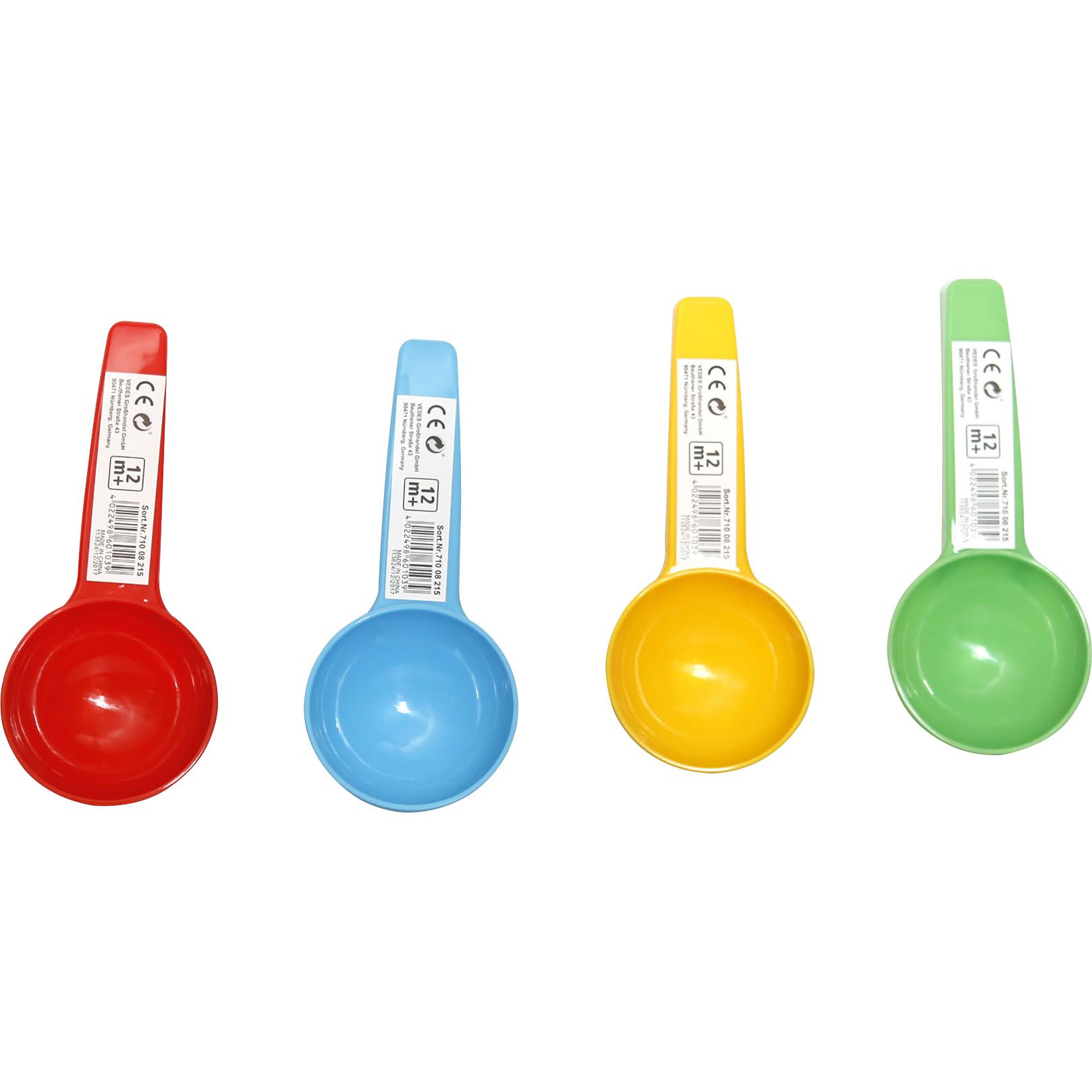 Vedes OA Eiscreme Löffel, farblich sortiert