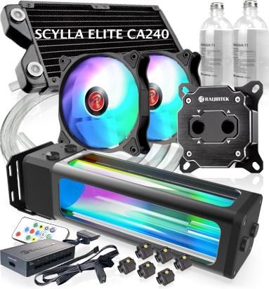 Productafbeelding Raijintek SCYLLA PRO CA240 ARGB Waterkoelingsset