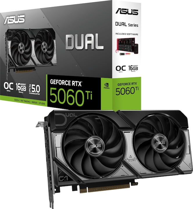 ASUS Dual GeForce RTX 5060 Ti OC (16 GB)