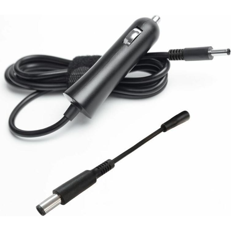 CoreParts Car Adapter for Dell (90 W), Notebook Netzteil, Schwarz