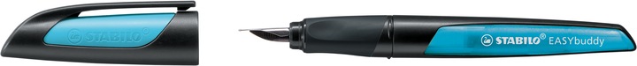 Produktbild STABILO EASYbuddy Schulfüller mit Standard-Feder (Schwarz/Blau, 1 x)