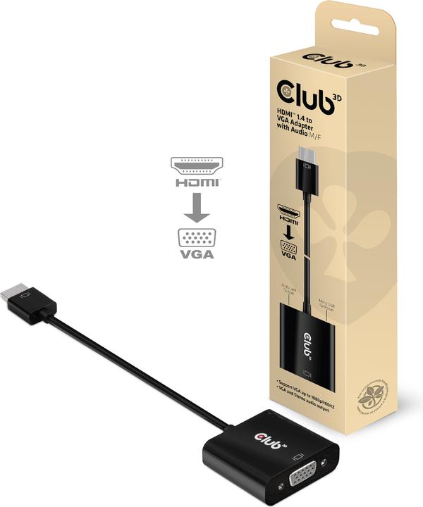 Club 3D CAC-1302 (VGA, 24 cm)