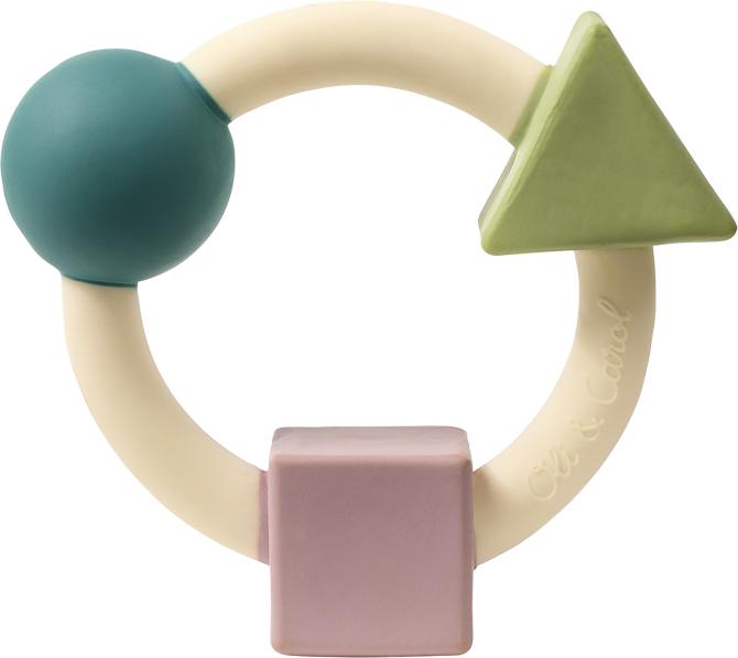 Actual product image Oli and Carol Bauhaus Movement Teething ring soft