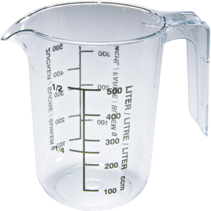 Produktbild Städter Messkanne Kunststoff Glasklar (500 ml)