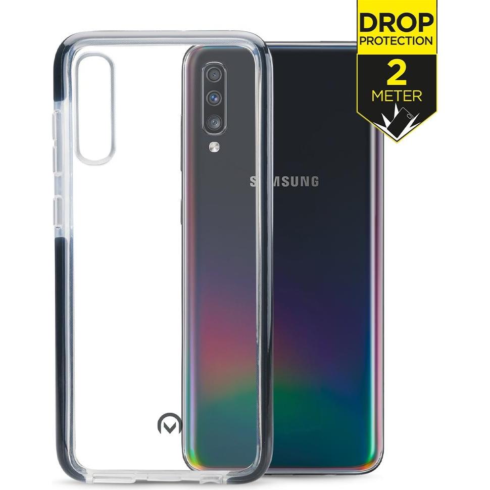 Mobilize Bruchsicheres Gehäuse (Samsung Galaxy A70), Smartphone Hülle, Schwarz