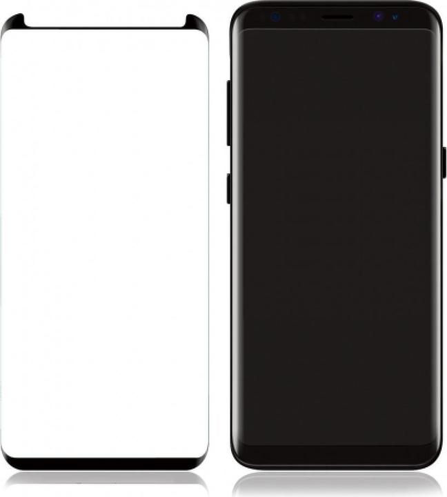 Produktbild Screenguard Samsung Galaxy S9 3D Panzerglas Schutzfolie Case Friendly 2.5D 9H (1 Stück, Samsung Galaxy S9+)
