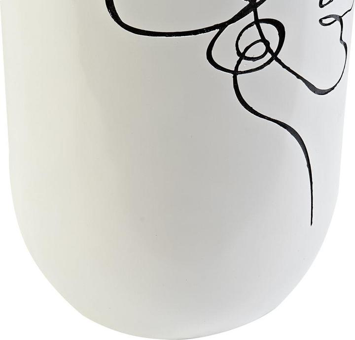 Produktbild DKD Home Decor Vase Abstract White Resin Modern (35 x 35 x 90 cm) (1x)