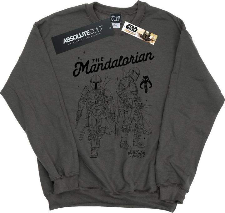 Produktbild Star Wars The Mandalorian Hunter Profile Sweatshirt (S)