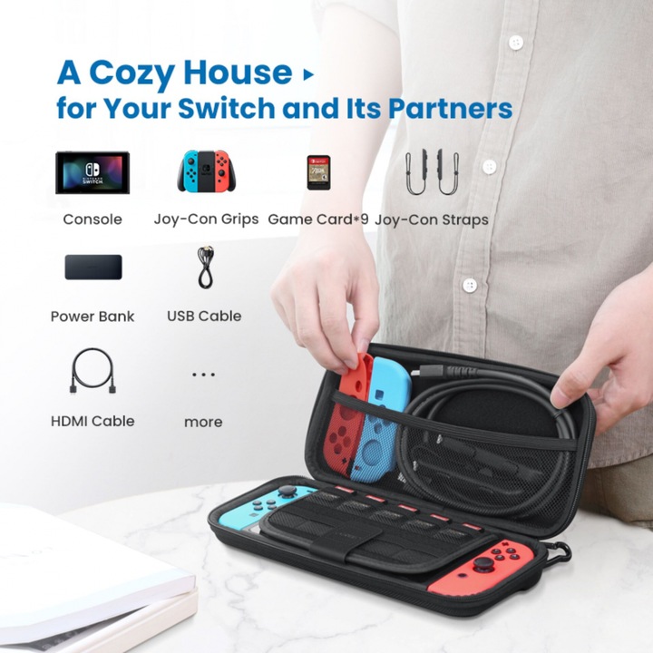 Immagine prodotto Ugreen Borsa Nintendo (Switch, Switch Lite, Switch OLED)