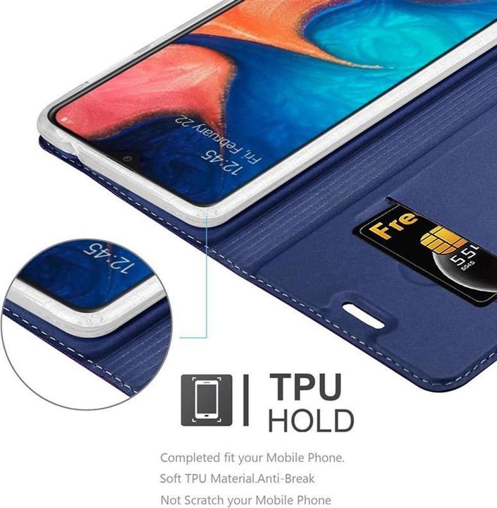 Actual product image Cadorabo Book Classy Style Cover (Samsung Galaxy A10e)