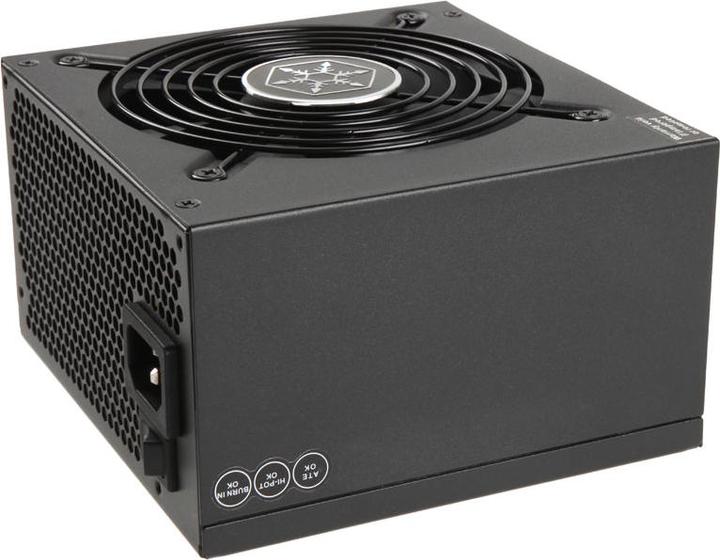 Actual product image Silverstone SST-ST55F-PT Strider 80 PLUS Platinum, modular - 550 Watt (550 W)
