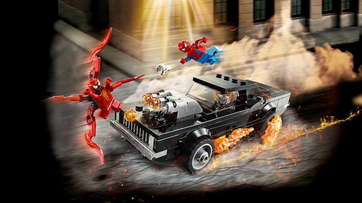 Actual product image LEGO Spider-Man and Ghost Rider vs. Carnage (76173, LEGO Marvel)