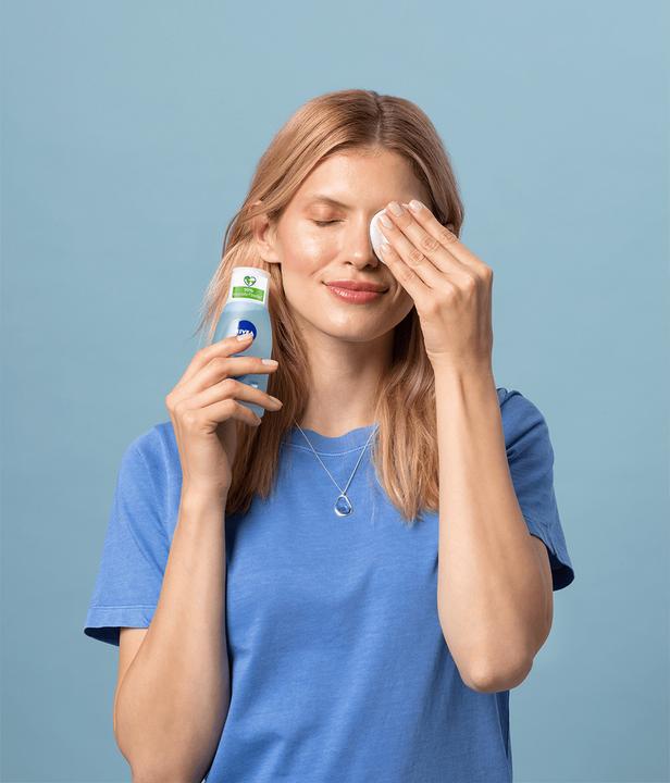 Actual product image NIVEA Delicate Eye Make -up Remover, 125 ml (Make-up remover, 125 ml)