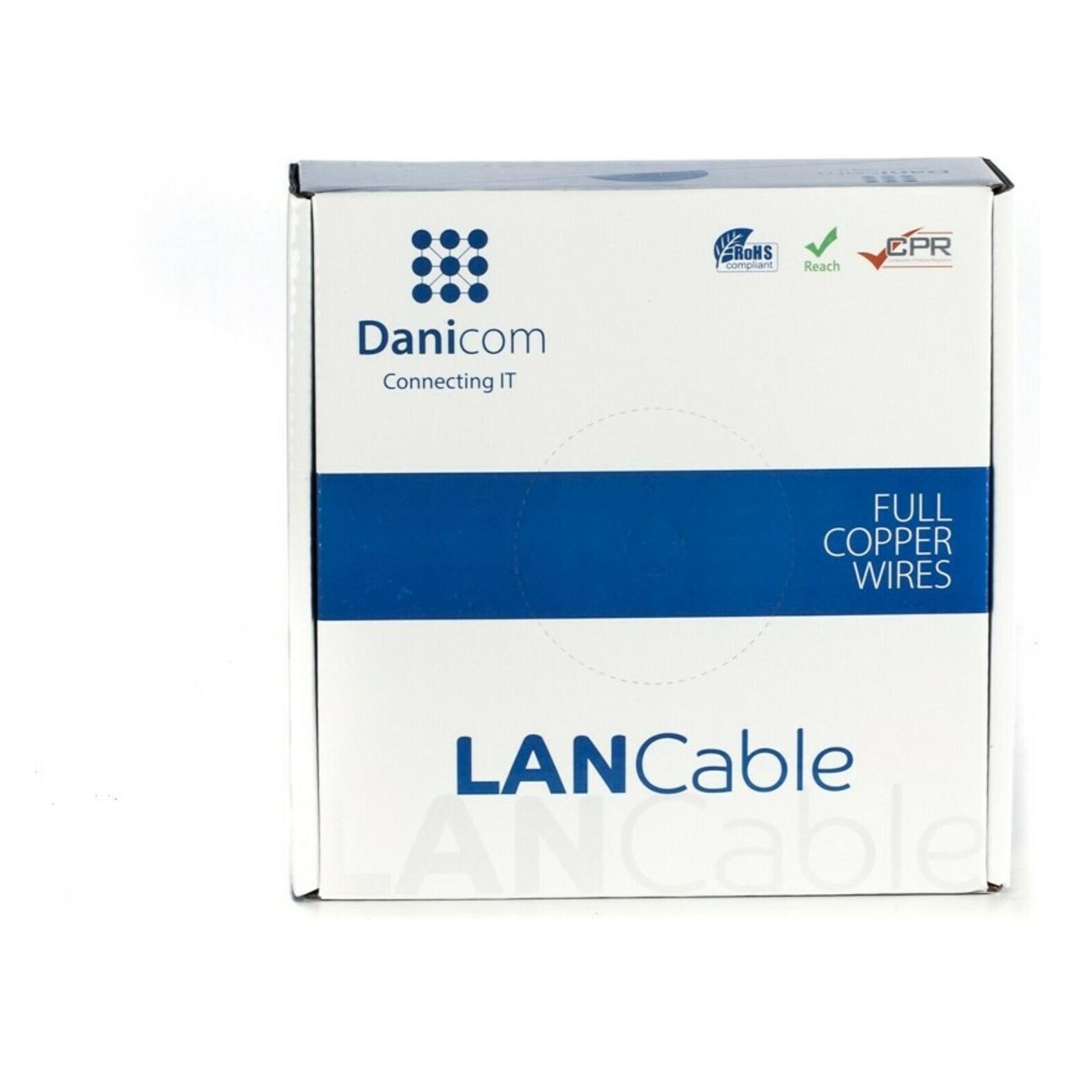 Dsit Danicom CAT5E Utp 100m (CAT5e, 100 m), Netzwerkkabel