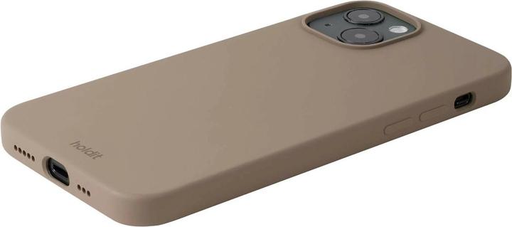 Actual product image Holdit Back Cover Silicone iPhone 14 Plus Mocha Brown (Apple iPhone 14 Plus)