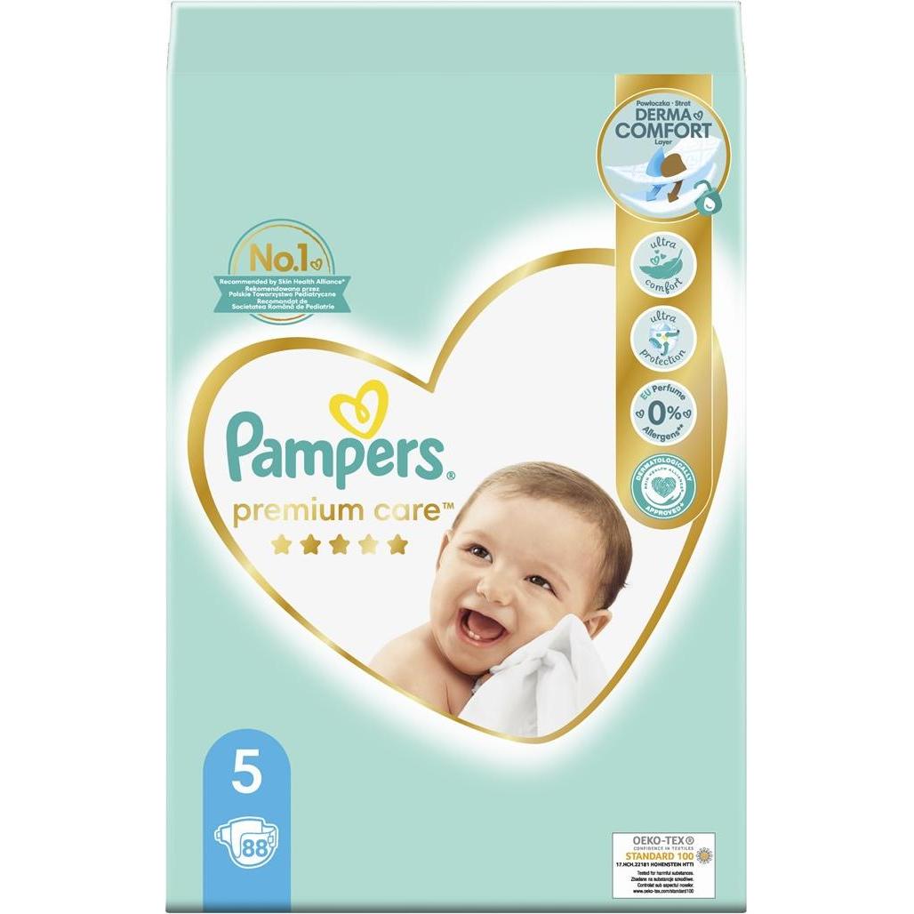Pampers Premium Care (Gr. 5, Halbmonatsbox, 88 Stück)