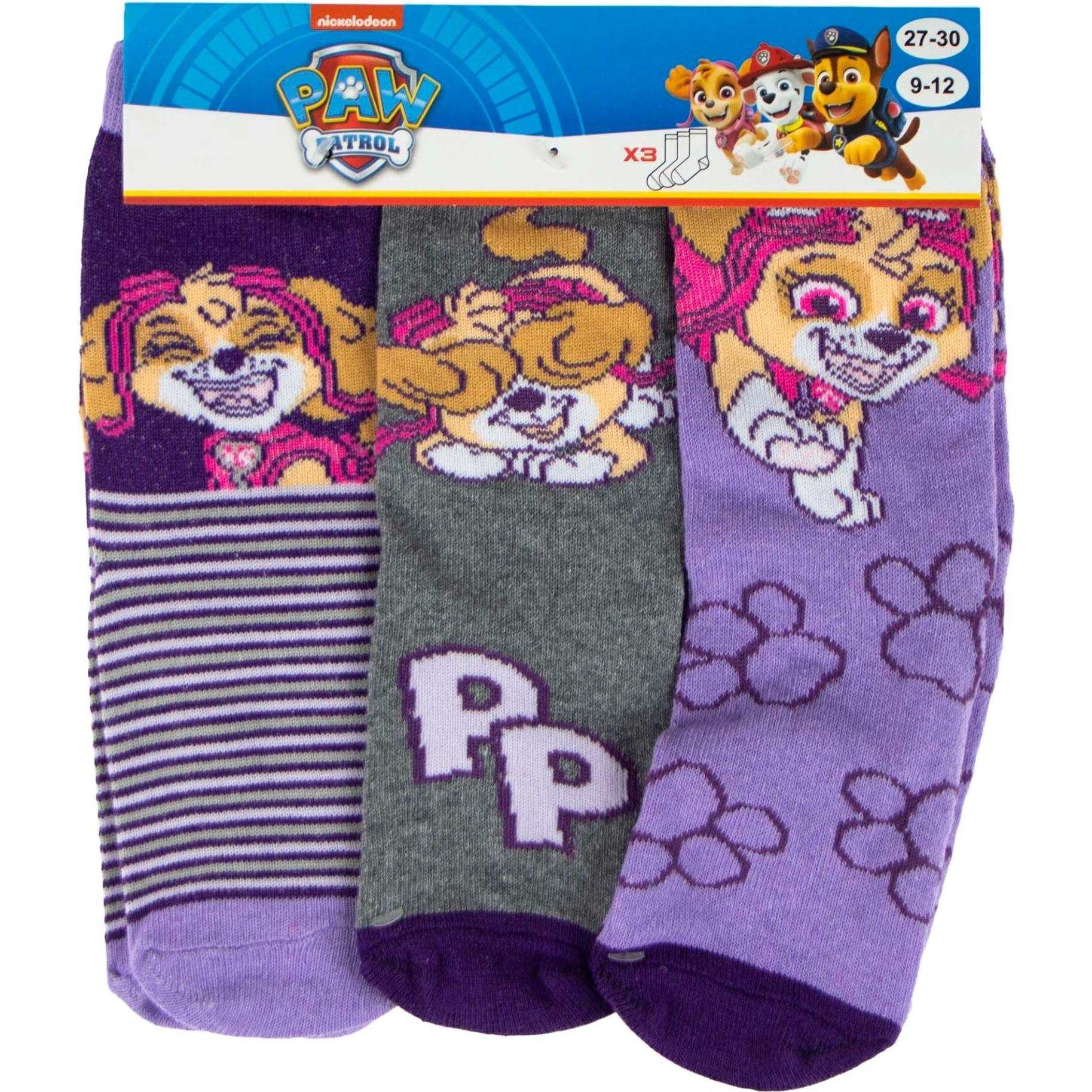 Tinisu, Herren, Socken, Paw Patrol Socken 3 Paar Unisex Socken Outdoor Socks, (31 - 34, 23 - 26, 27 - 30)