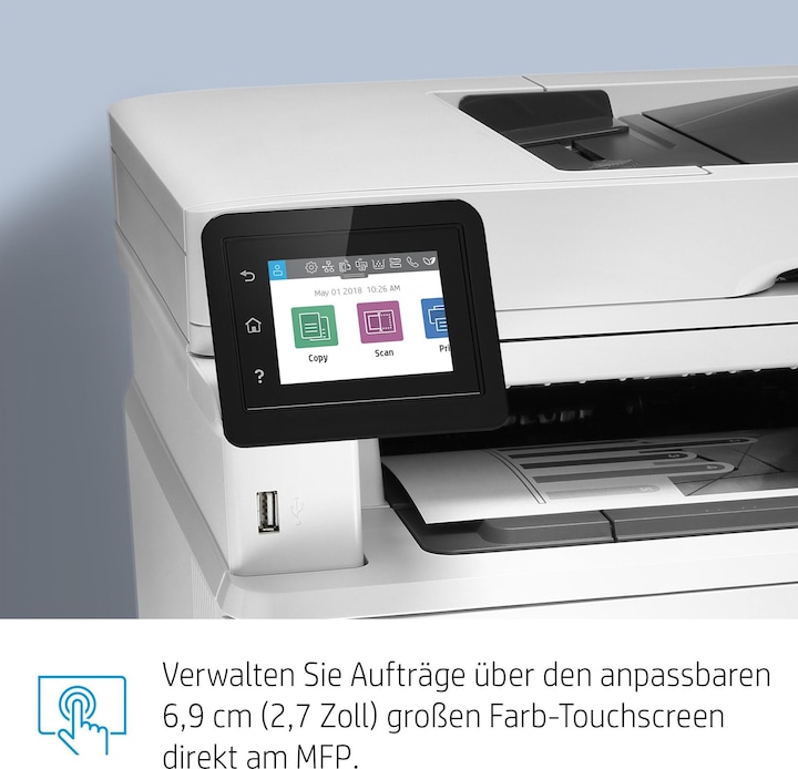 Actual product image HP M428fdw LaserJet Pro (Laser, Black and white)