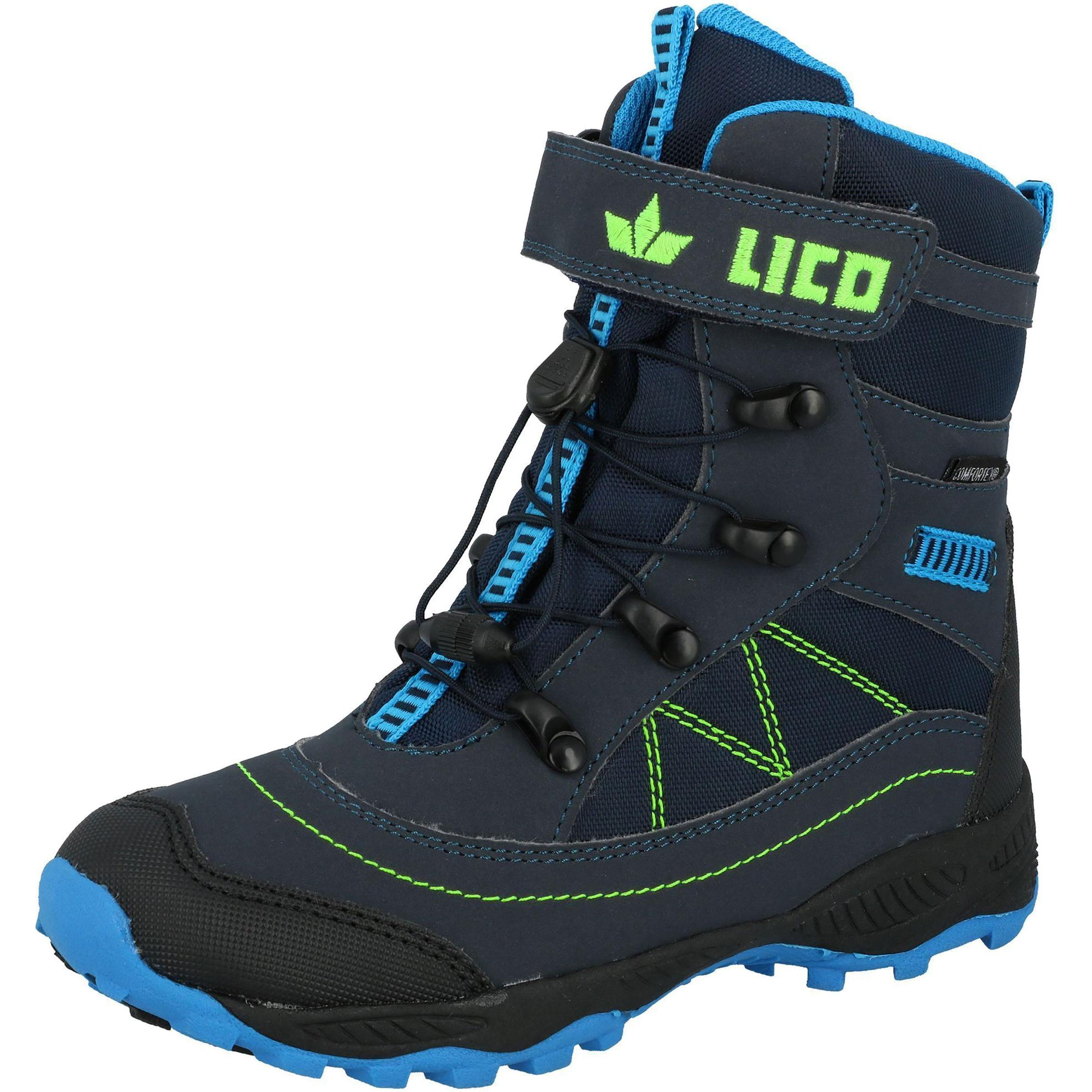 Lico, Jungen, Boots + Stiefel, Sundsvall VS, Blau, (34)