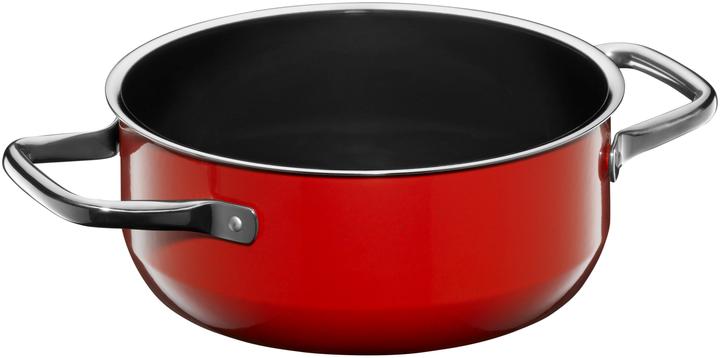 Produktbild WMF Bratentopf rot (18 cm, Bratpfanne, Edelstahl)