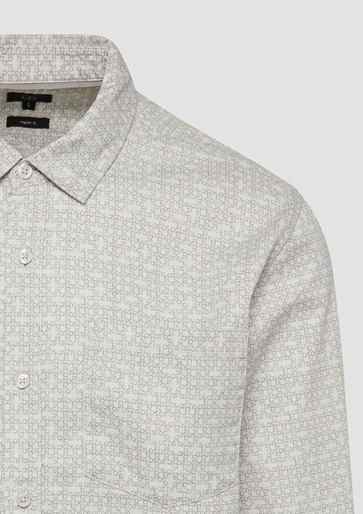 Immagine prodotto S.Oliver Hemd Regular Fit: Hemd mit All-over-Print (XXL)
