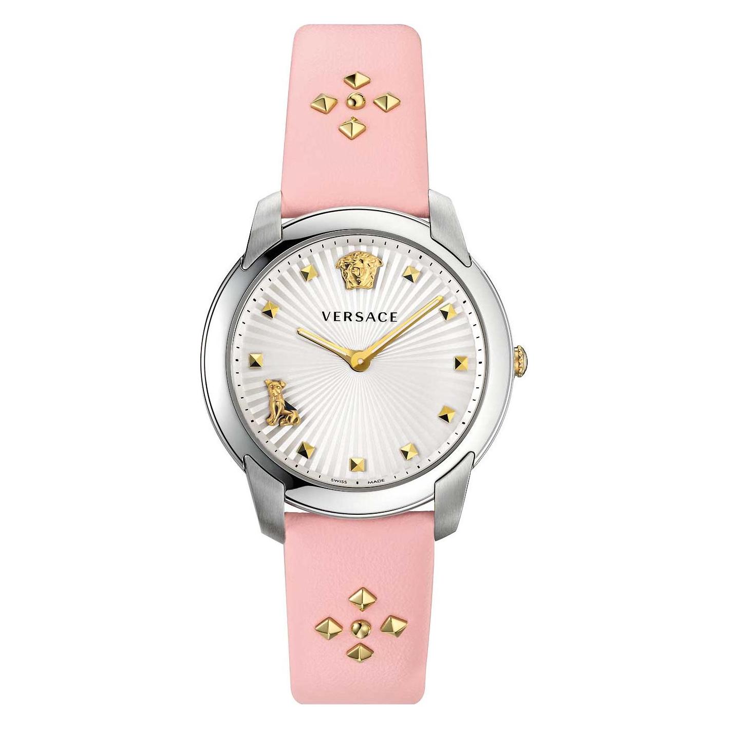 Versace, Armbanduhr, Audrey V.Watch, Rosa, (Analoguhr, 38 mm)