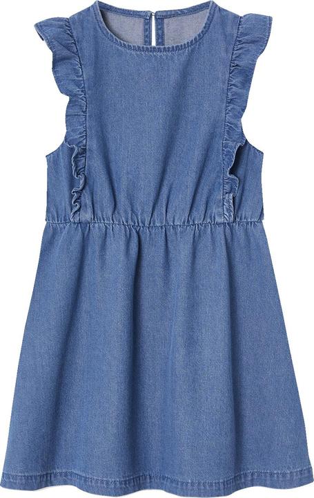 Actual product image Vertbaudet Mädchen Jeanskleid mit Volants (140)