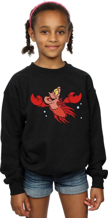 Immagine prodotto Disney The Little Mermaid Sebastian Bubbles Felpa Ragazze (116)