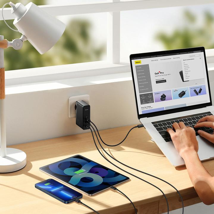 Actual product image Baseus GaN5 Pro Fast Charger (140 W)