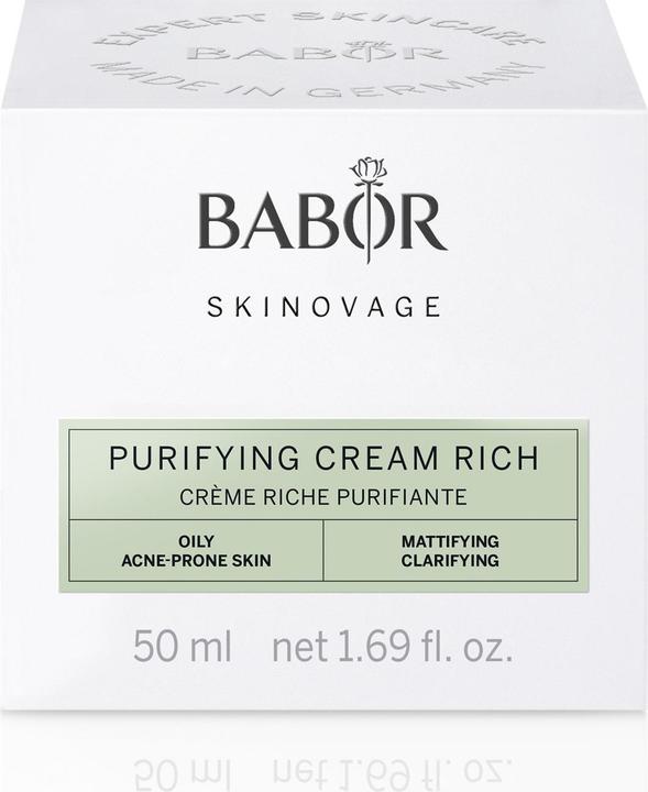 Produktbild Babor SKINOVAGE Purifying Cream Rich (50 ml, 24h Creme)