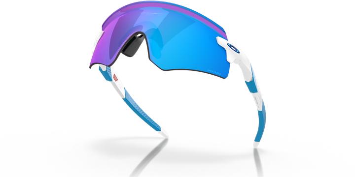 Actual product image Oakley Encoder Polished WhitePRIZM SAPPHIRE (Polished White, Prizm Sapphire)
