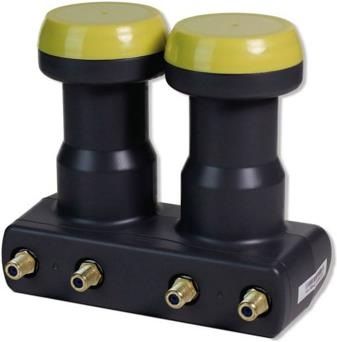 Actual product image Humax IDdigital/ LNB 248, Monoblock 6°, Quad, 0.1dB, 40mm (Quattro LNB, 40mm)