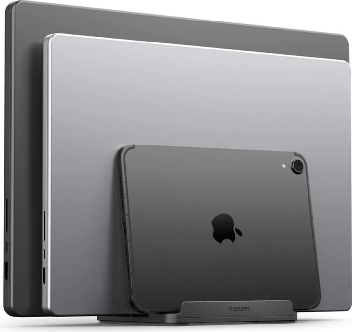 Produktbild Spigen Ld208s4 Vertikaler Laptopständer Space Gray