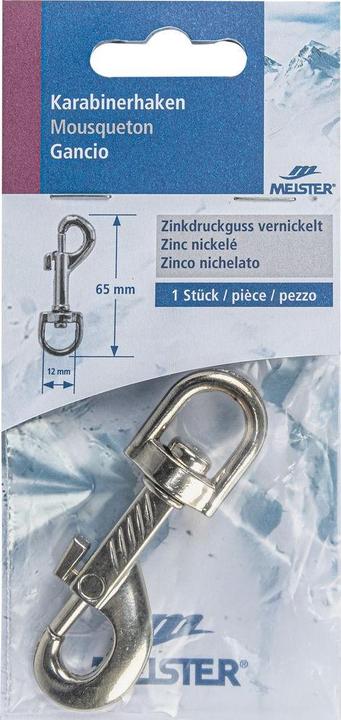 Produktbild Meister Karabinerhaken