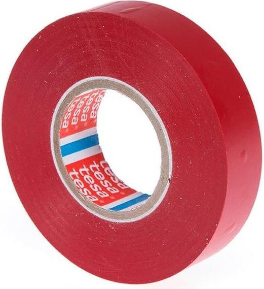 Produktbild tesa tesaflex 4163, 33m x 19mm, rot (19 mm)
