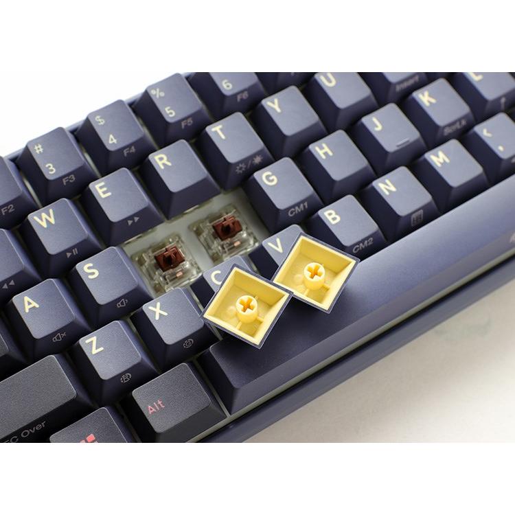 Thumbnail - Ducky One 3 Cosmic Blue SF, toetsenbord (US, Kabelgebunden), Tastatur, Blau