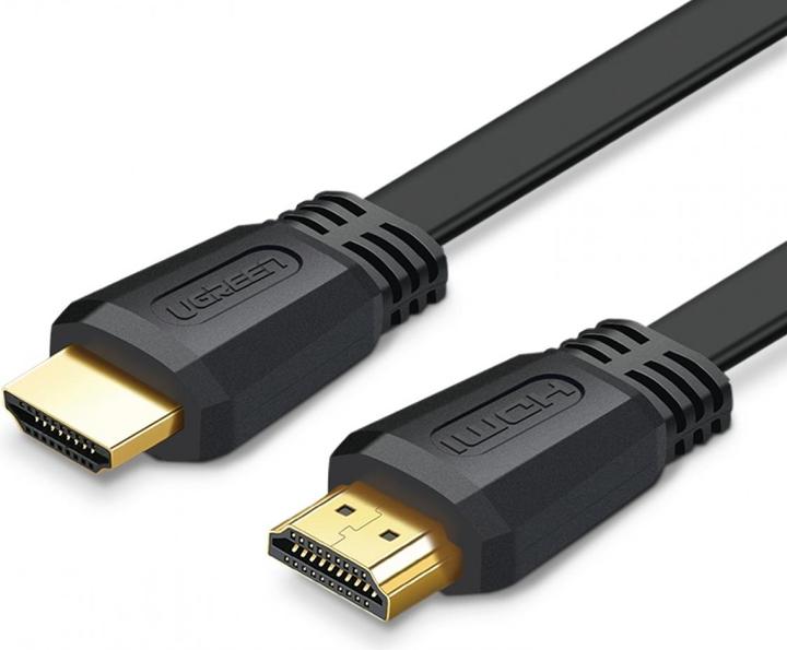 Actual product image Ugreen HDMI 2.0 flat band 4K 1080p gold plated (3 m, HDMI, 2.0)