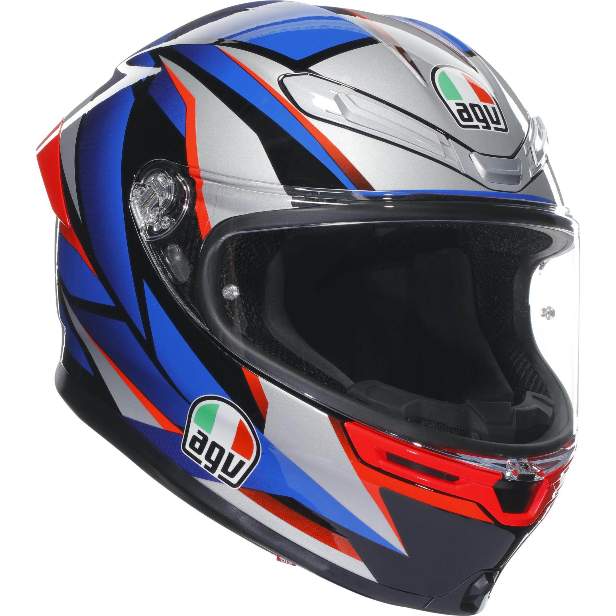 AGV, Motorradhelm, Integralhelm K-6 S (55 - 56 cm, XS)