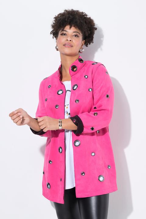 Image du produit Miamoda Jacke, A-Linie, Ziernieten (46)