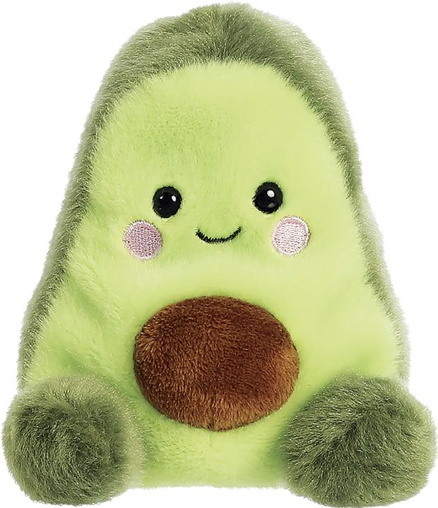 Aurora 33569, Palm Pals Airy Avocado 5In, jouet doux, vert et marron (13 cm)