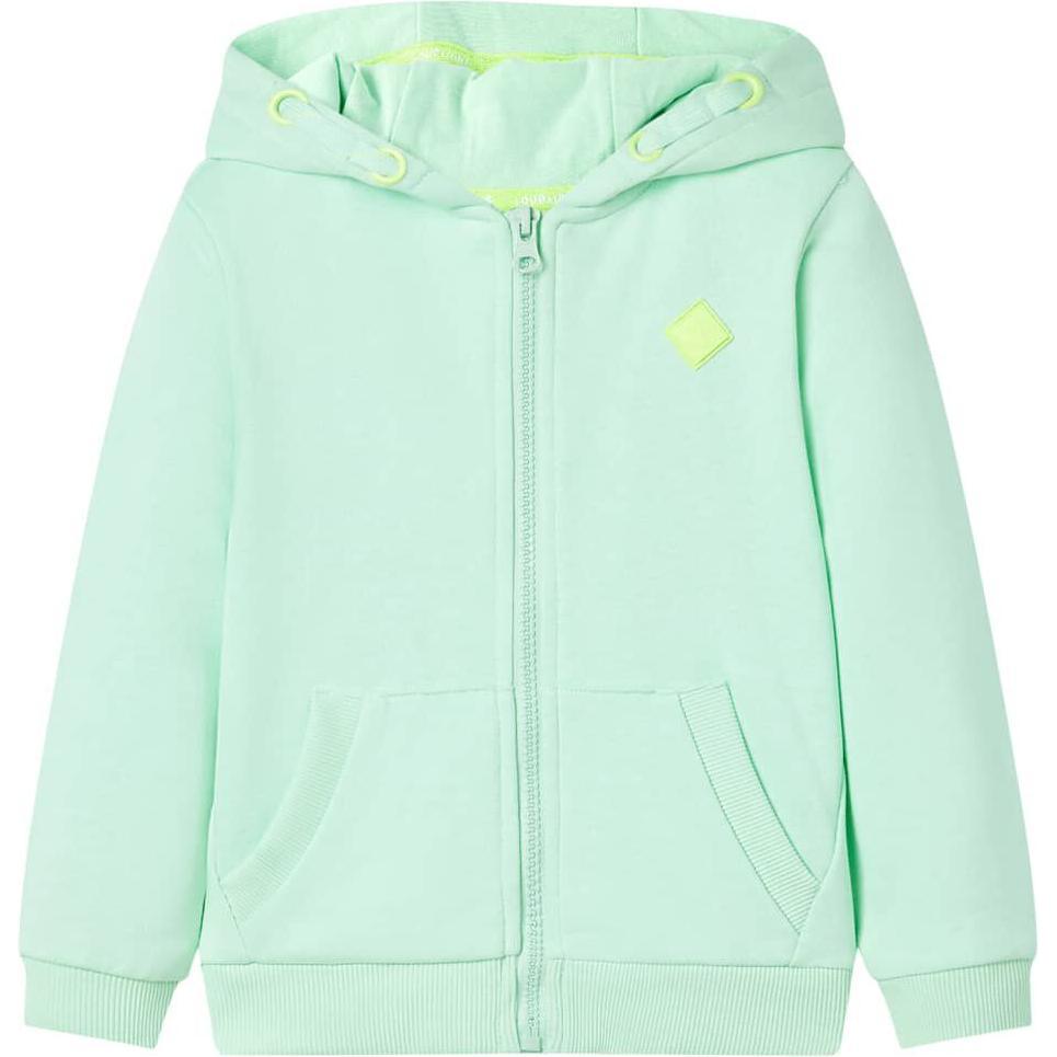 Vidaxl Ragazza Verde Bambine, Felpa + Maglione, Kinder Kapuzenpullover, (128)