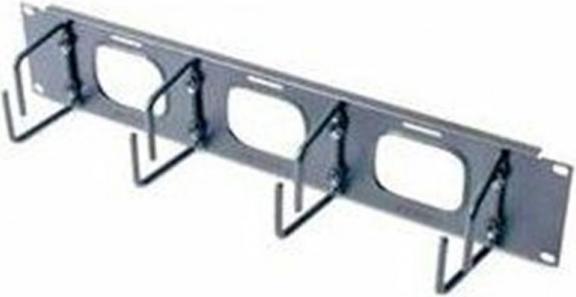 Actual product image APC 2U Horizontal Cable Organizer with pass through holes