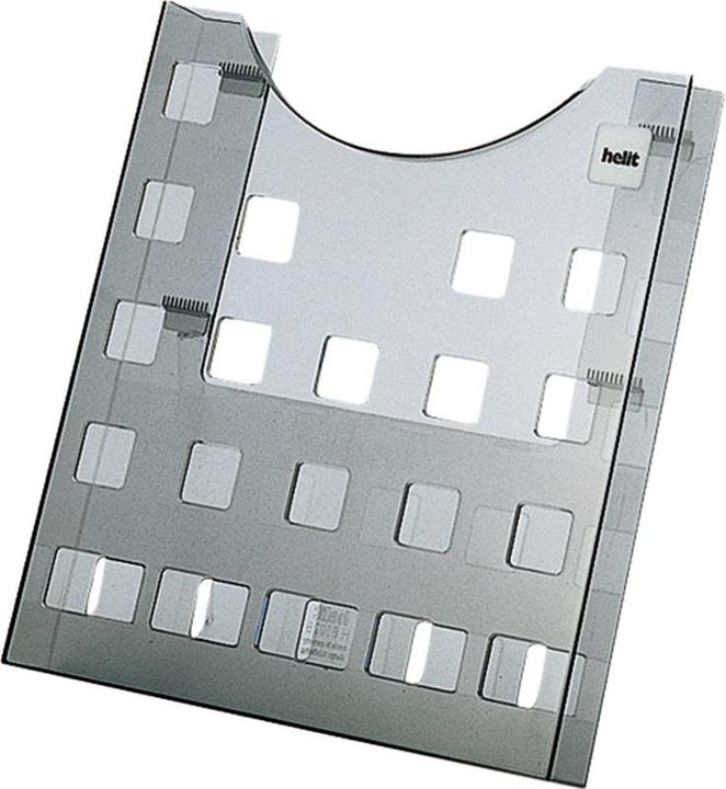 Actual product image Helit Leaflet holder A4 crystal clear (A4)