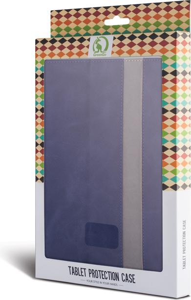 Actual product image GreenGo Universal case Fantasia for tablet 12" navy blue (Universal)