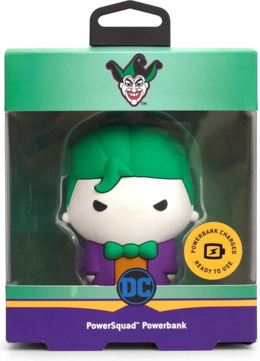 Produktbild PowerSquad Powerbank DC "Joker" - DC Comics (2500 mAh, 9.25 Wh)