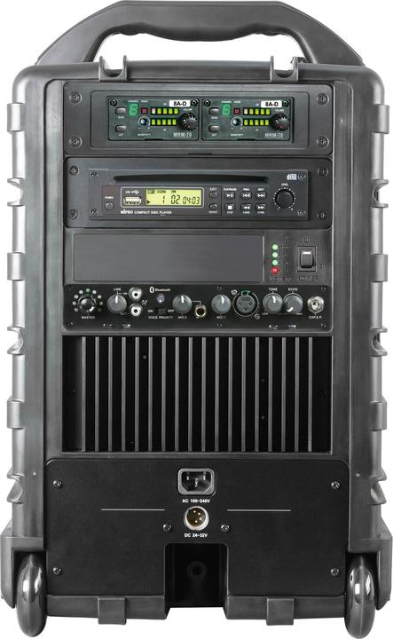 Image du produit Mipro Système de haut-parleurs mobiles sur batterie MA-708 (8 h, Fonctionnement sur secteur)