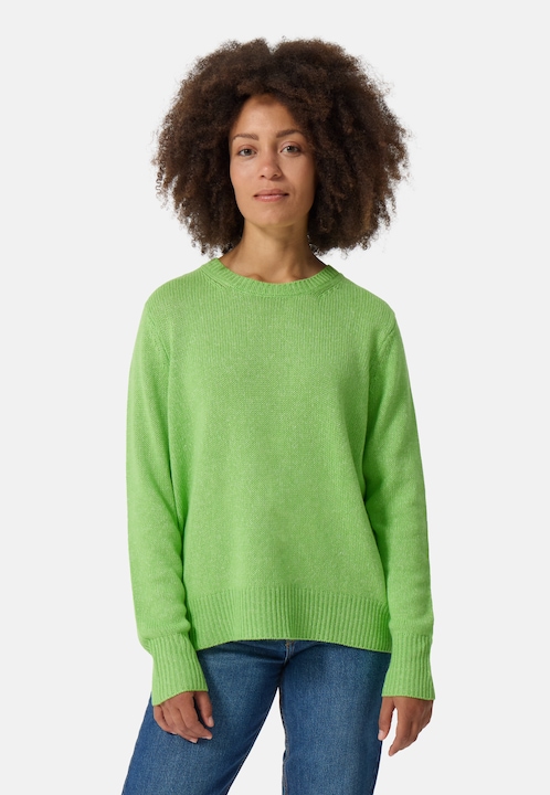 Immagine prodotto Cash-Mere Seide Kaschmir Oversize Style Rundhals Pullover (L)