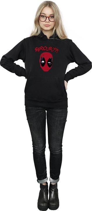 Immagine prodotto Deadpool Seriously Felpa con Cappuccio Donna (XL)