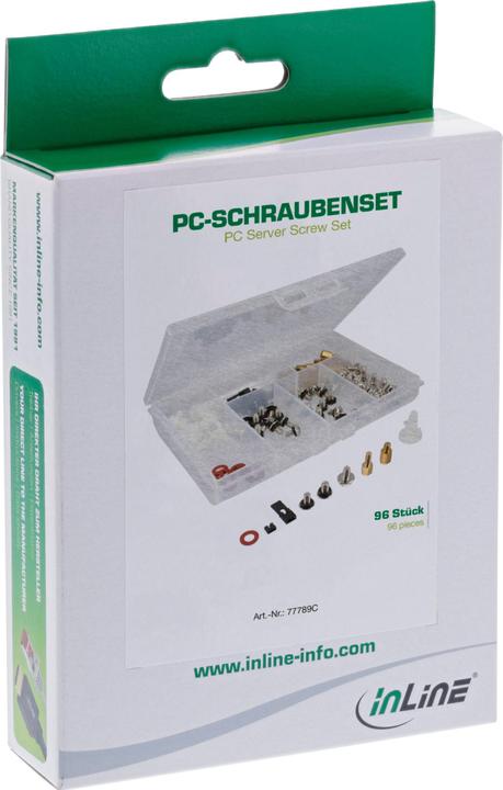 Actual product image InLine PC screw set